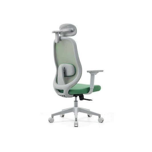 Fauteuil MOKO dossier haut — structure grise