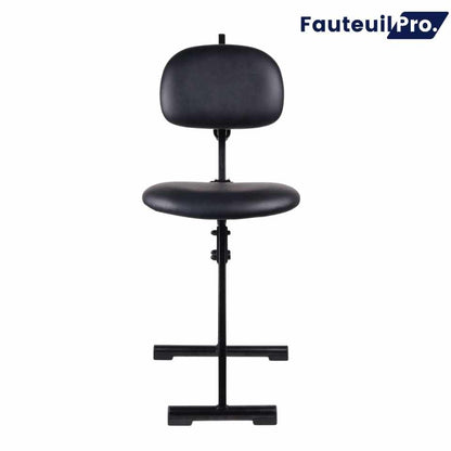 Tabouret Technique HAUT + DOSSIER - ASSIS DEBOUT