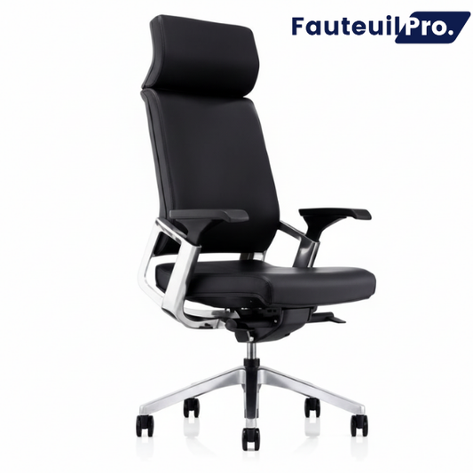 Fauteuil cuir BARCELONE