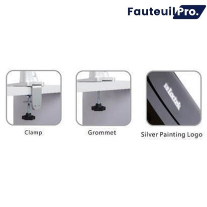 Bras articulé pour écran - Double