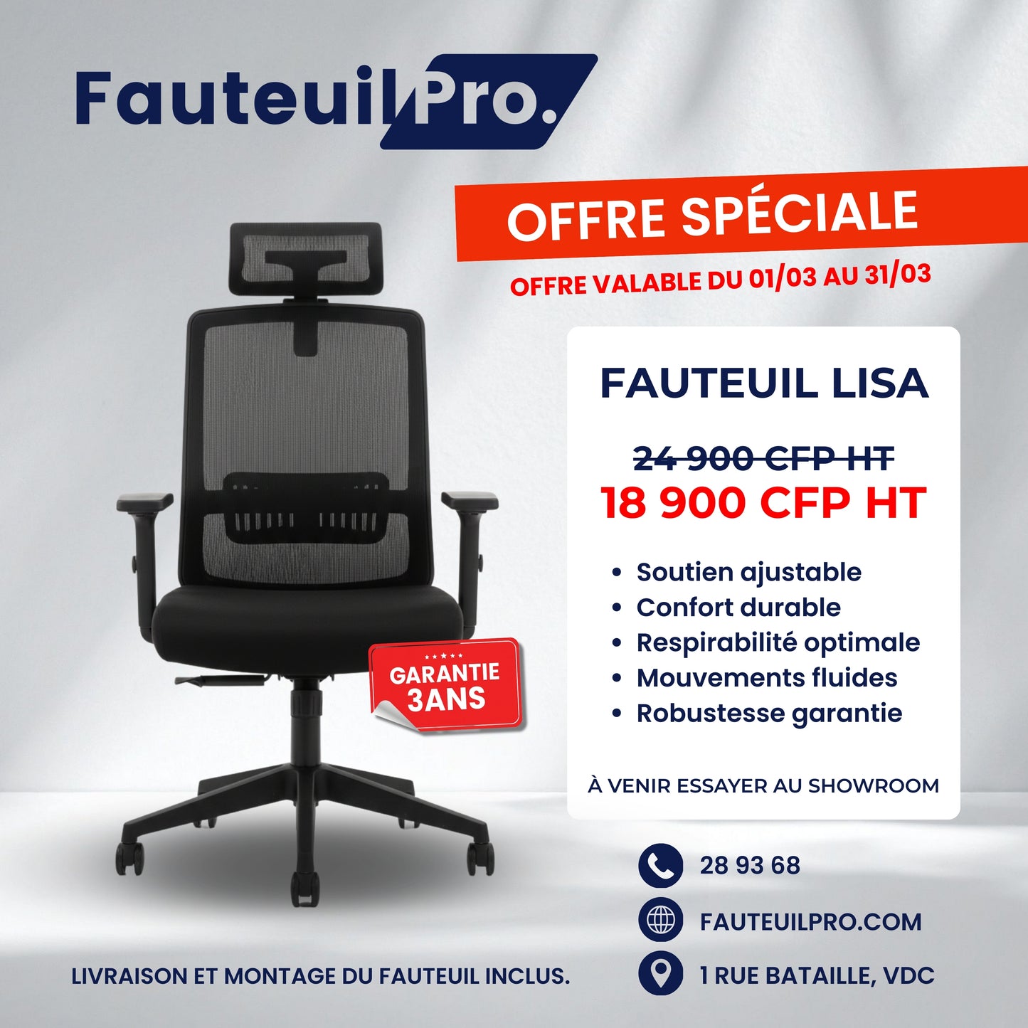 Fauteuil LISA