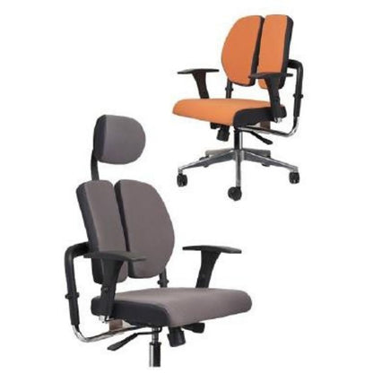 Fauteuil de travail Ergonomique Synchrone - Gris