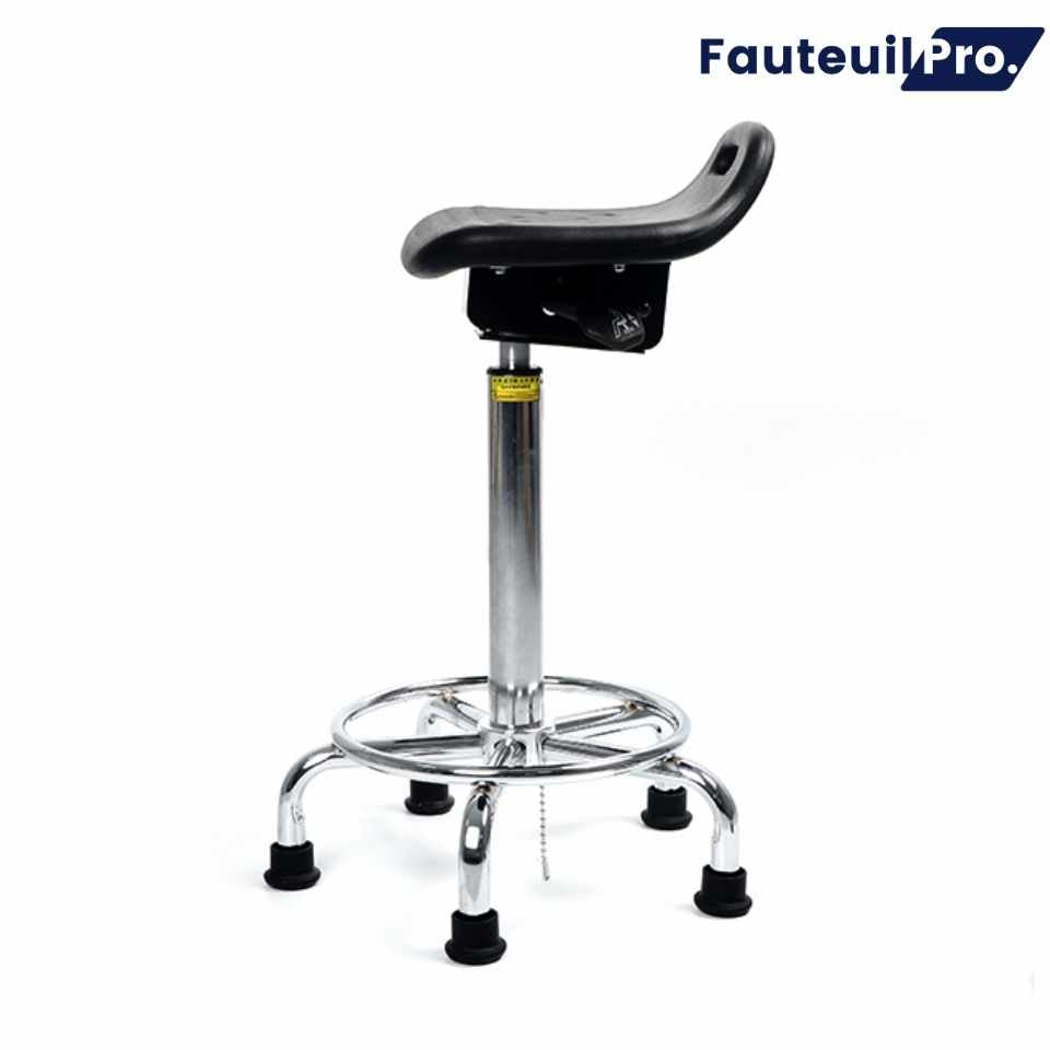 Tabouret Technique inclinable avec poignée  - TR-DIP