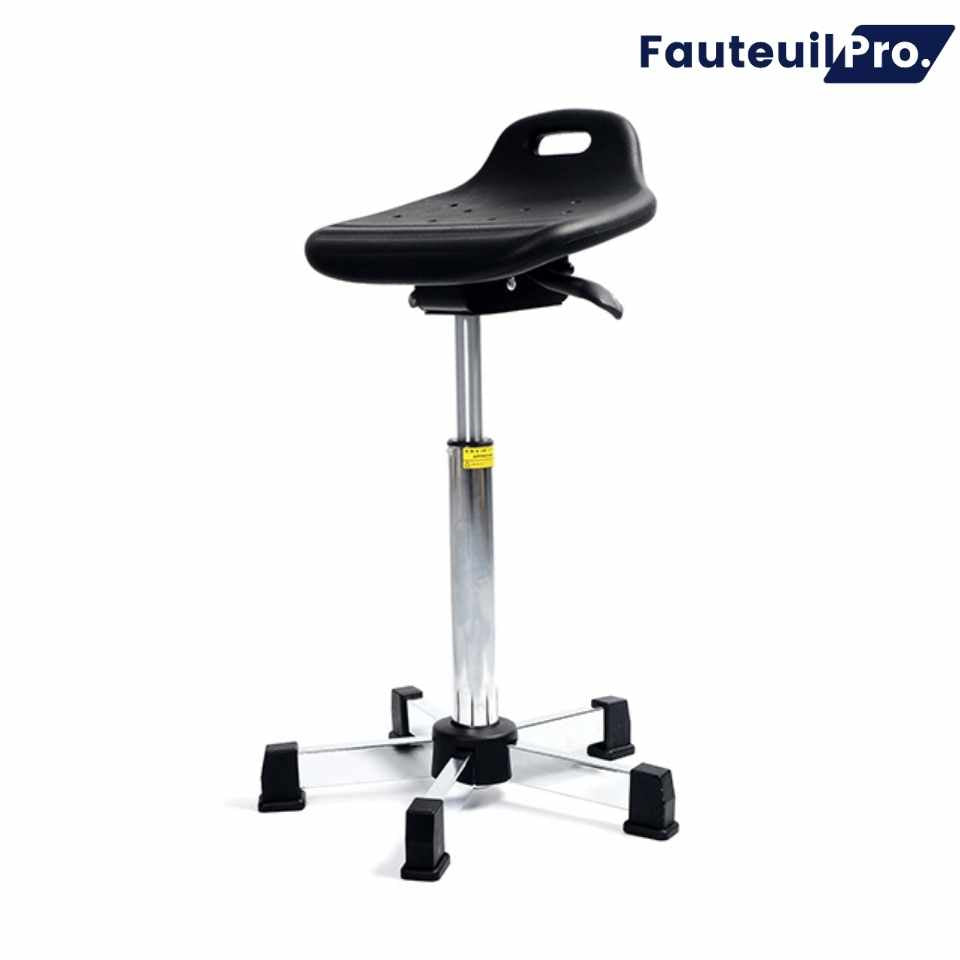 Tabouret Technique inclinable avec poignée  - TR-DIP