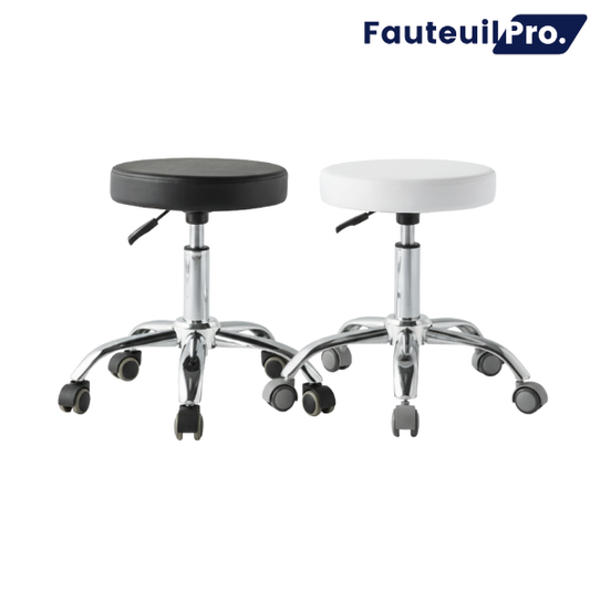 Tabouret sur roulettes - TR-01